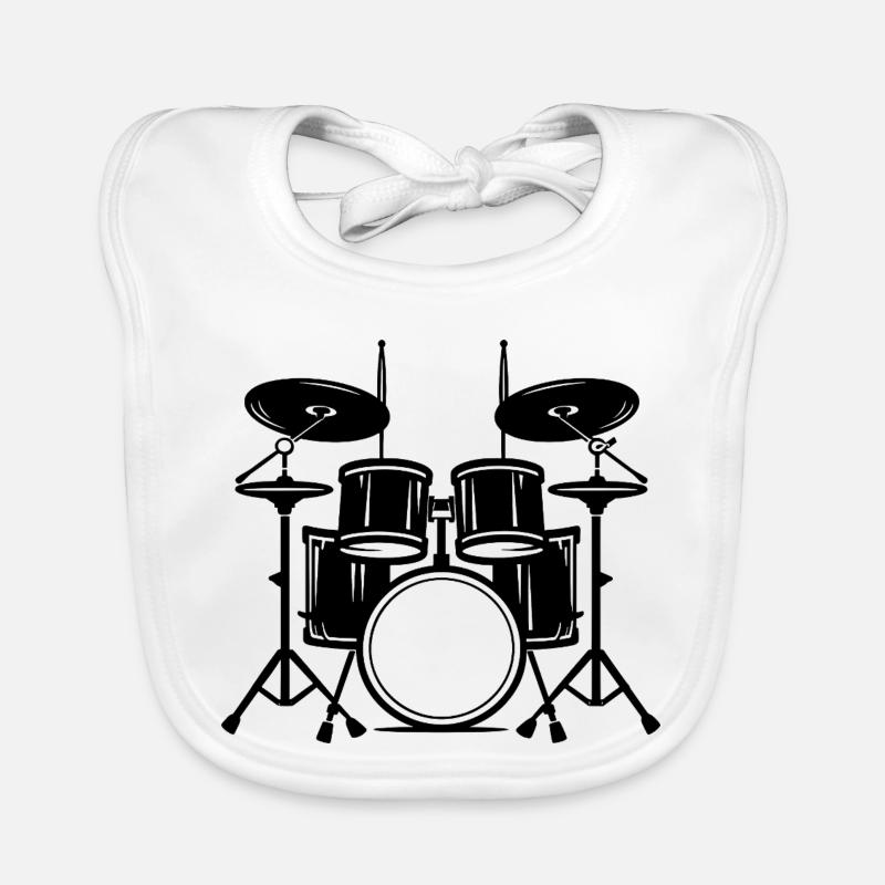 Percussion Bavoir bio Bébé