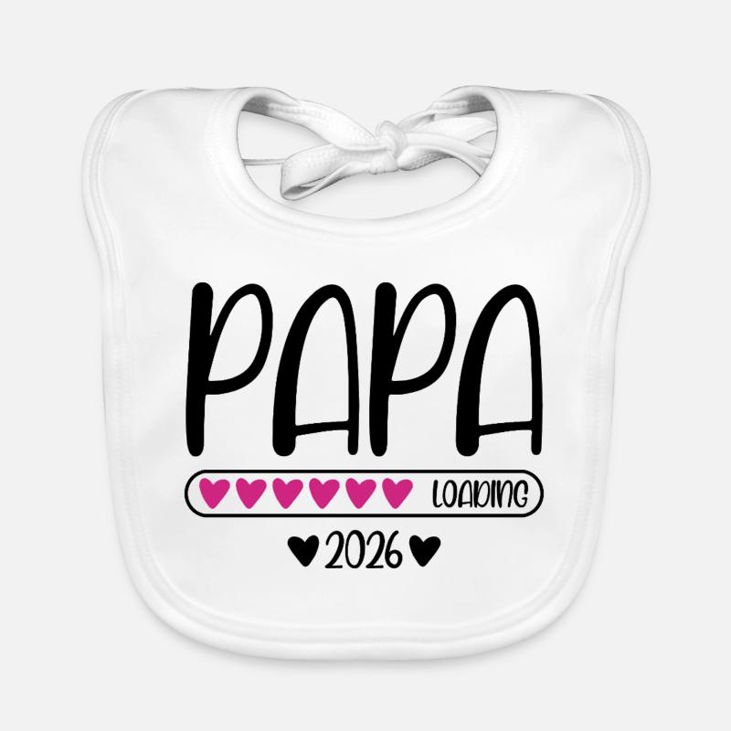 Papa 2026 loading Baby Bio-Lätzchen
