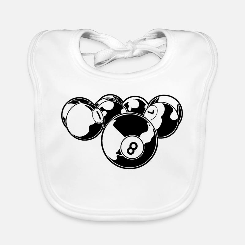 Billiards Organic Baby Bibs