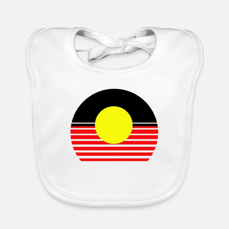 Australiens aborigènes Bavoir bio Bébé