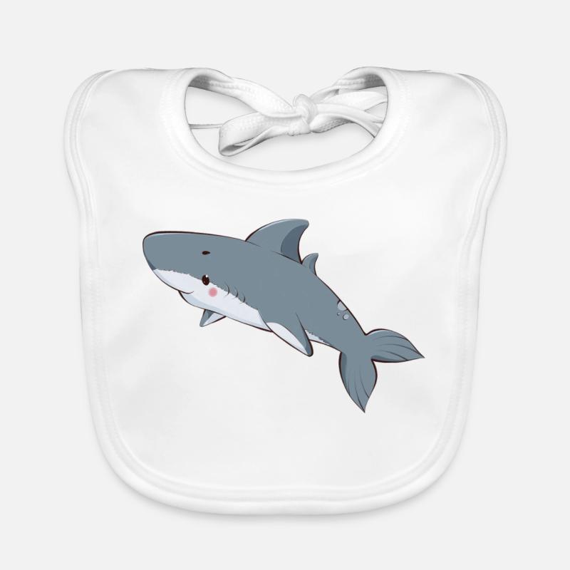 Requin Bavoir bio Bébé