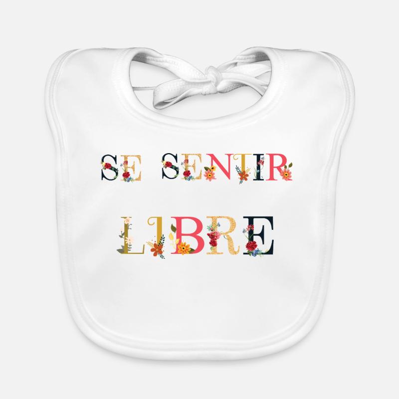 Se Sentir Libre Bavoir bio Bébé