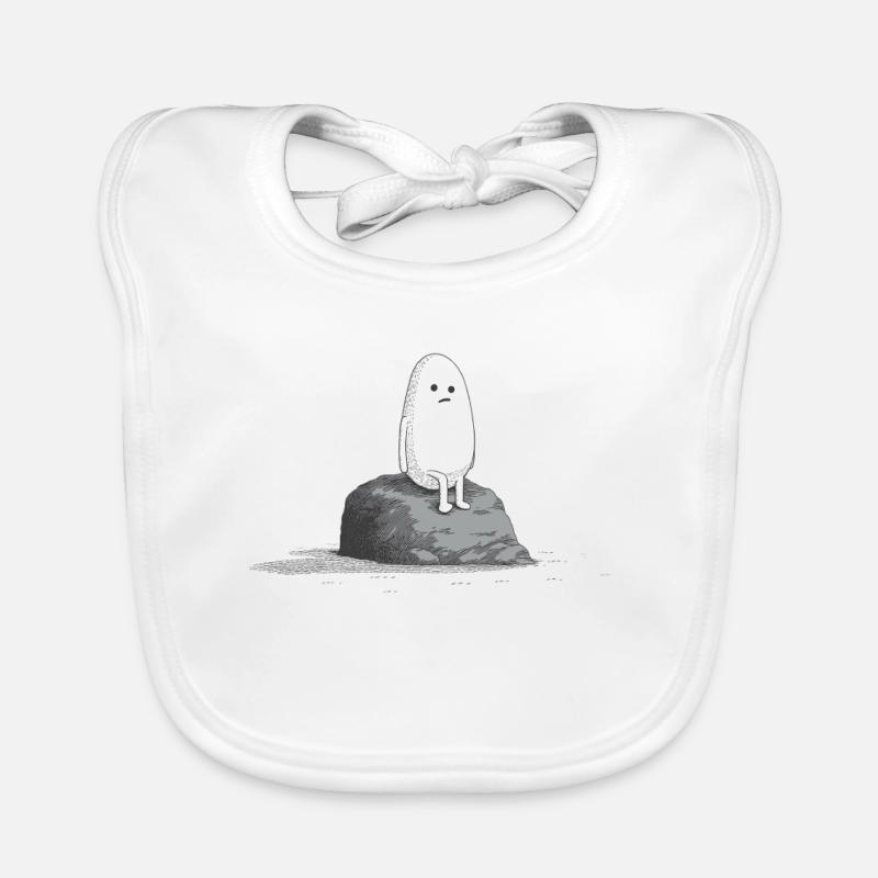 Sad Stone Organic Baby Bibs