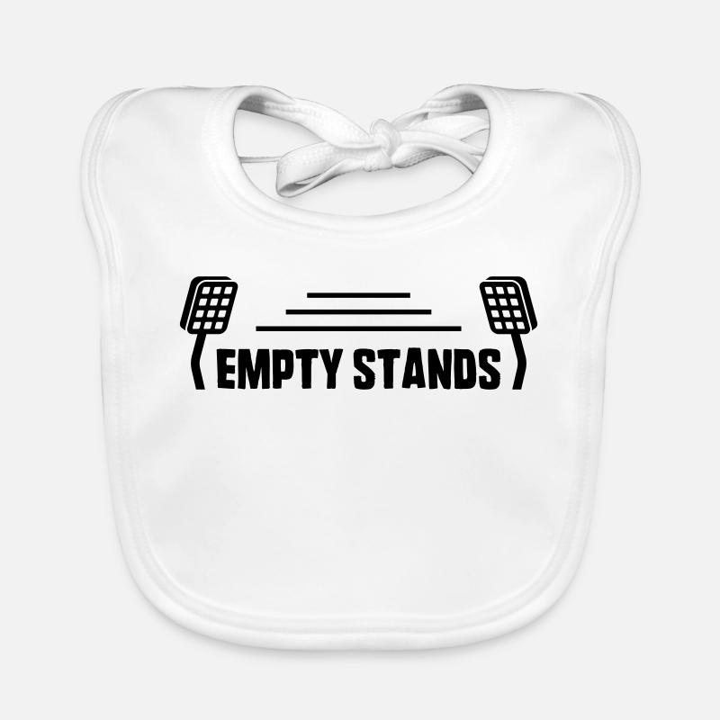 Empty Stands Logo Baby Bio-Lätzchen