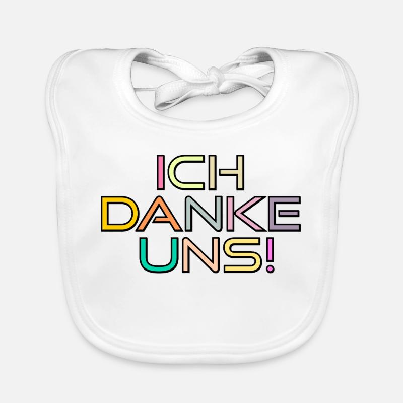 DANKSAGUNG ZUSAMMENHALT - DANKE UNS Baby Bio-Lätzchen