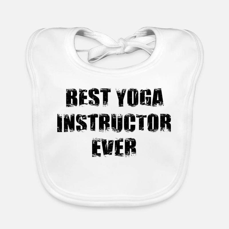 Bester Yoga Trainer Baby Bio-Lätzchen