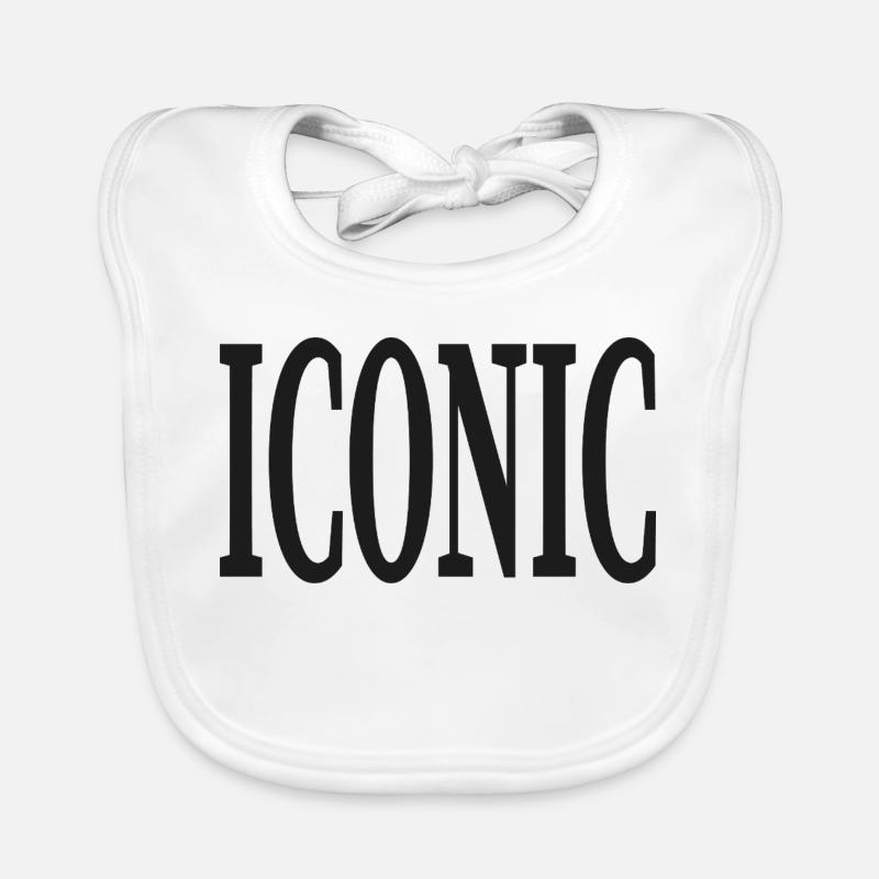 Iconic Organic Baby Bibs