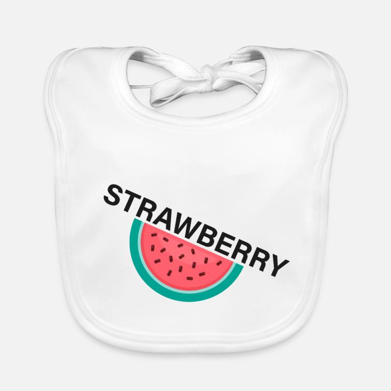 CRAZY FRUITS Collection Organic Baby Bibs