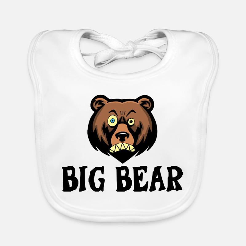 Big Bear Organic Baby Bibs