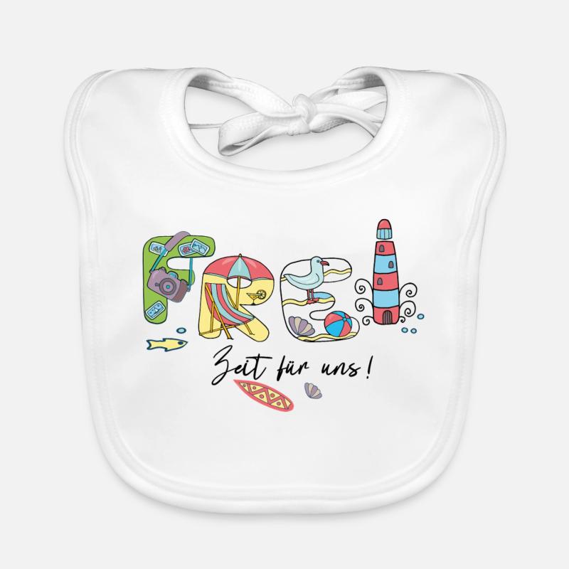 Vacances de loisirs Bavoir bio Bébé