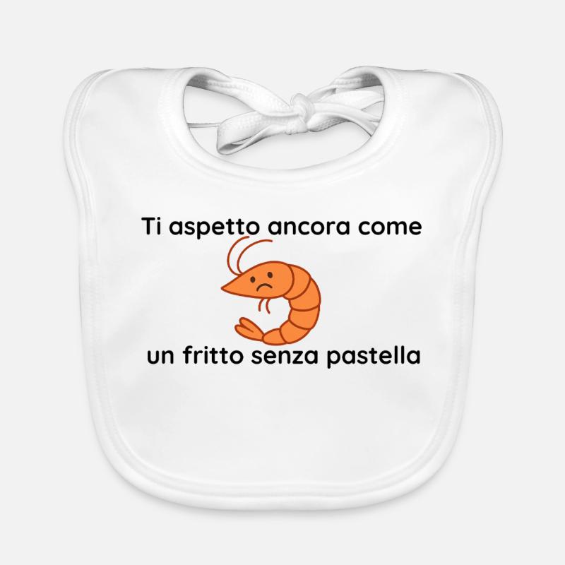 Fried without batter Organic Baby Bibs