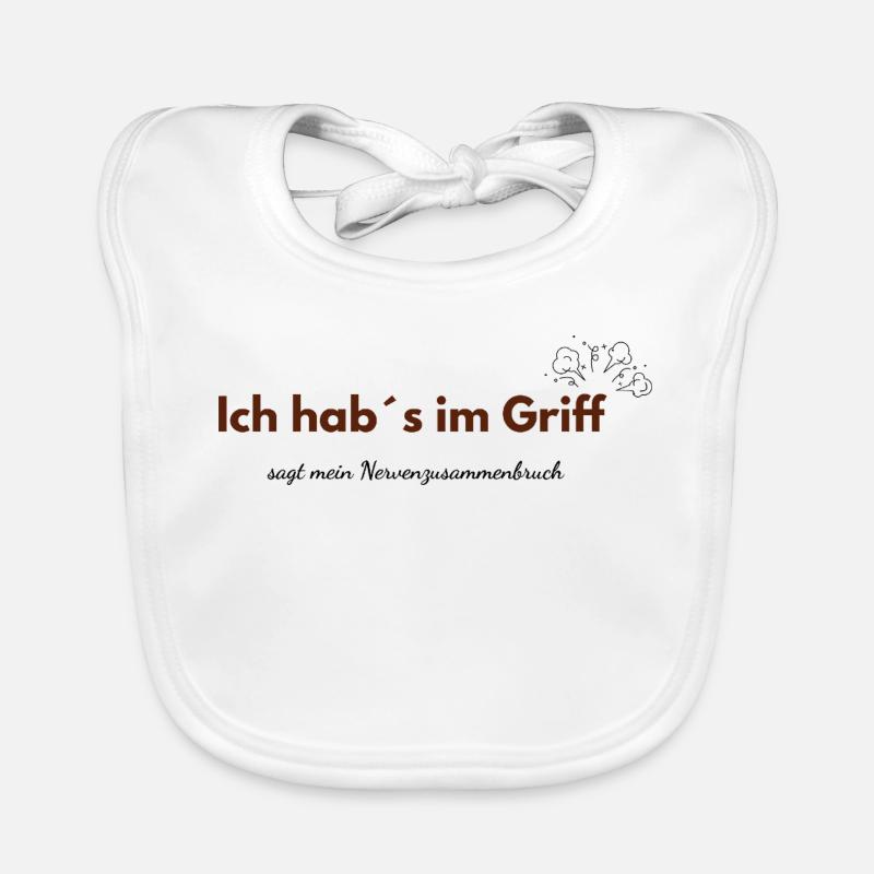 I've got it under control – says the nervous breakdown Organic Baby Bibs