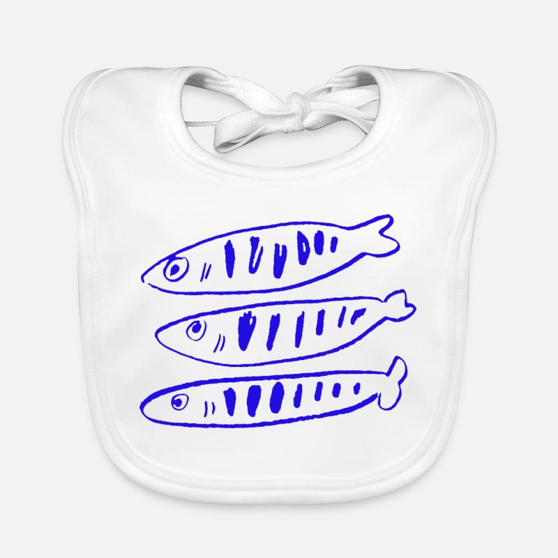 PETIT POISSON Bavoir bio Bébé