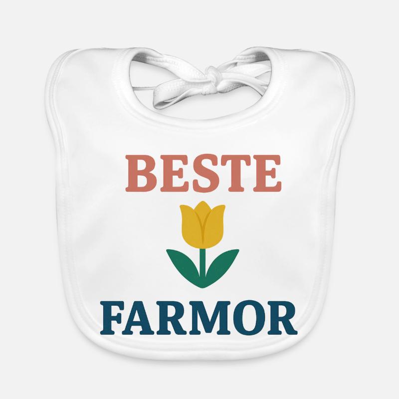 Beste Oma Baby Bio-Lätzchen
