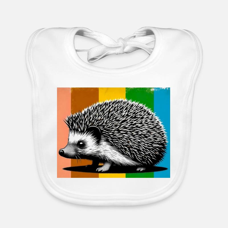 hedgehog Organic Baby Bibs
