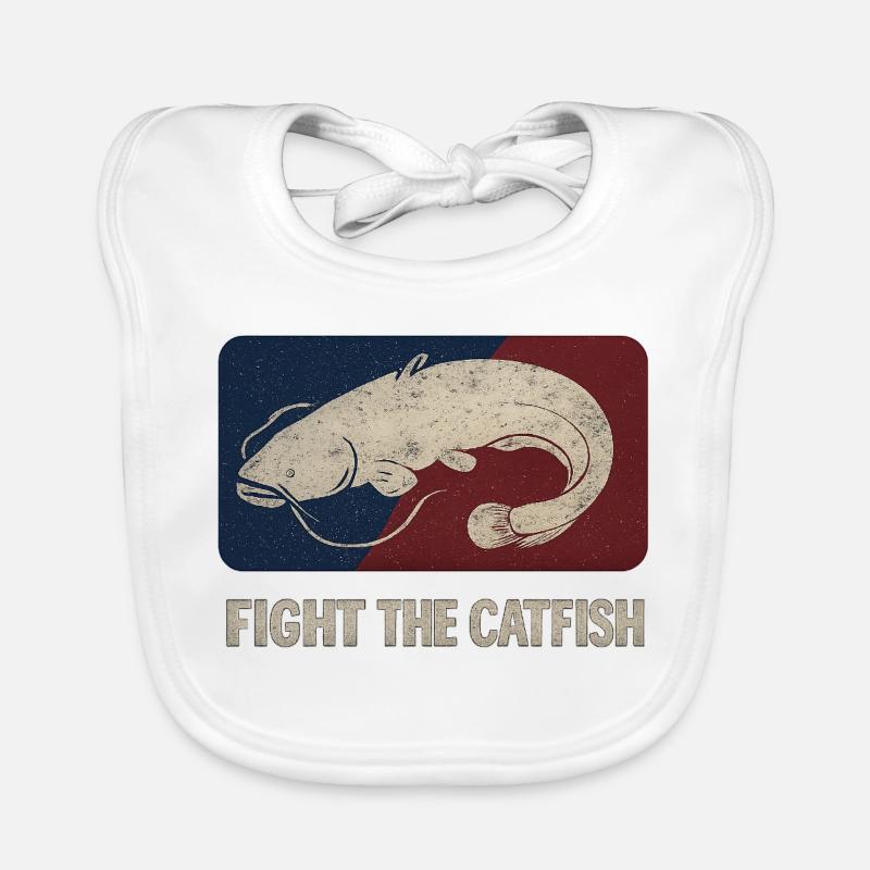 Combattez le poisson-chat Bavoir bio Bébé