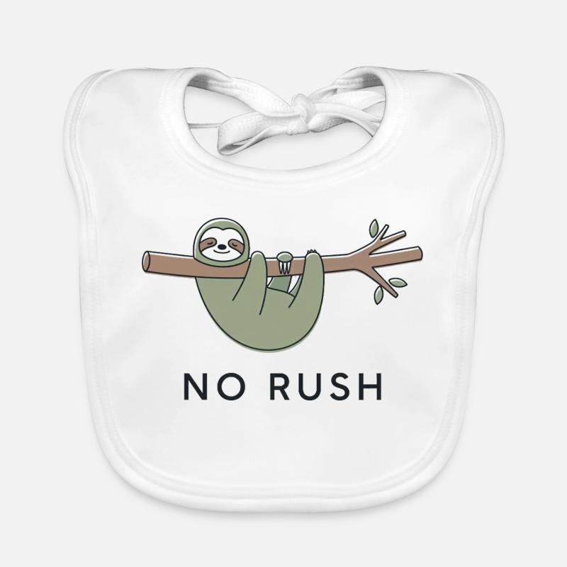 No rush Baby Bio-Lätzchen