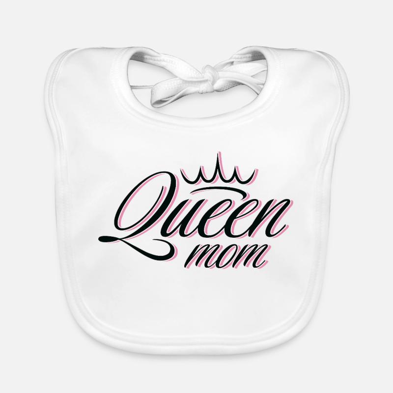 Mère de la Reine Rose et Dorée Bavoir bio Bébé