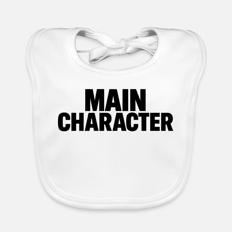 main character energy Baby Bio-Lätzchen
