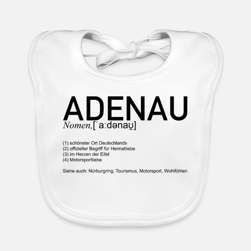 Adenau [Meaning] Organic Baby Bibs