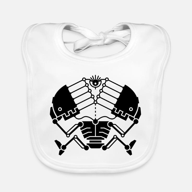 3rd Eye Robotics - version noire Bavoir bio Bébé