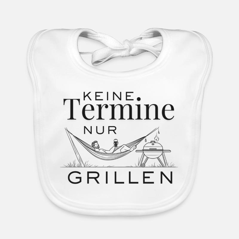 Pas de rendez-vous, juste un barbecue Bavoir bio Bébé