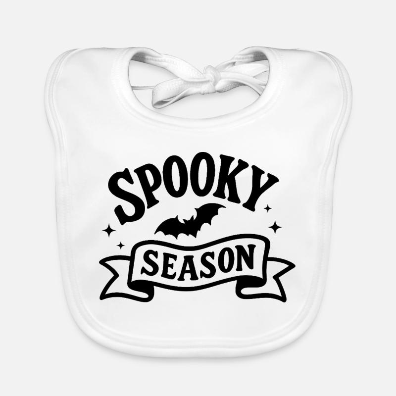 Spooky Season Organic Baby Bibs