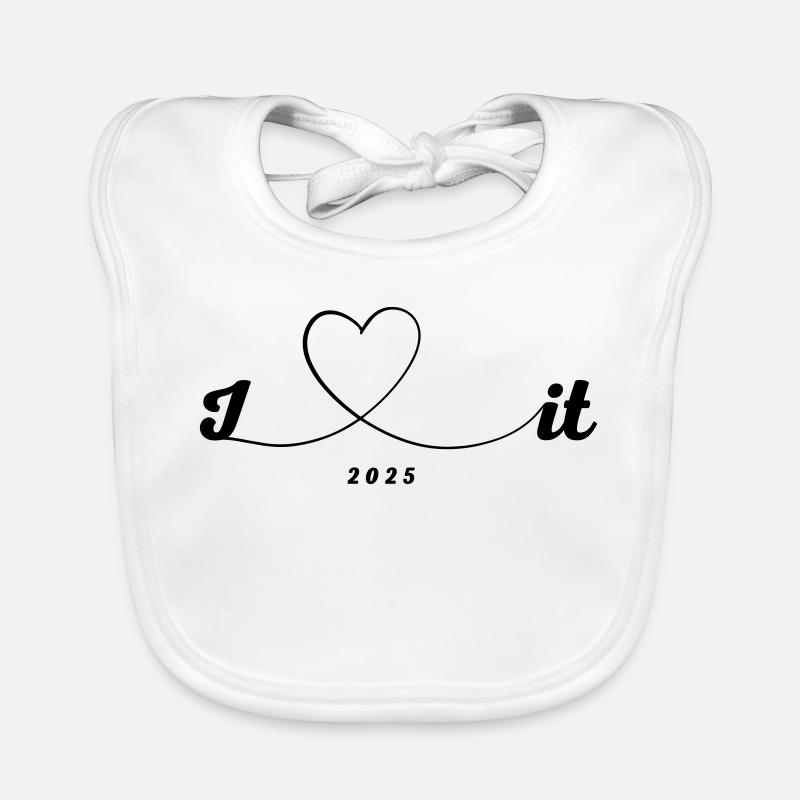 I Love it 2025 Baby Bio-Lätzchen