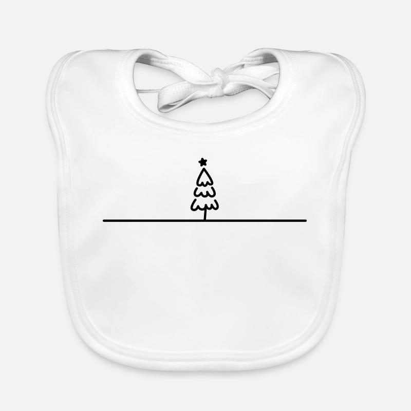 Arbre de Noël Bavoir bio Bébé
