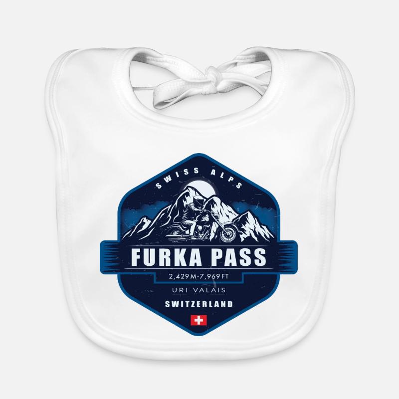 Furkapass, Schweiz Baby Bio-Lätzchen