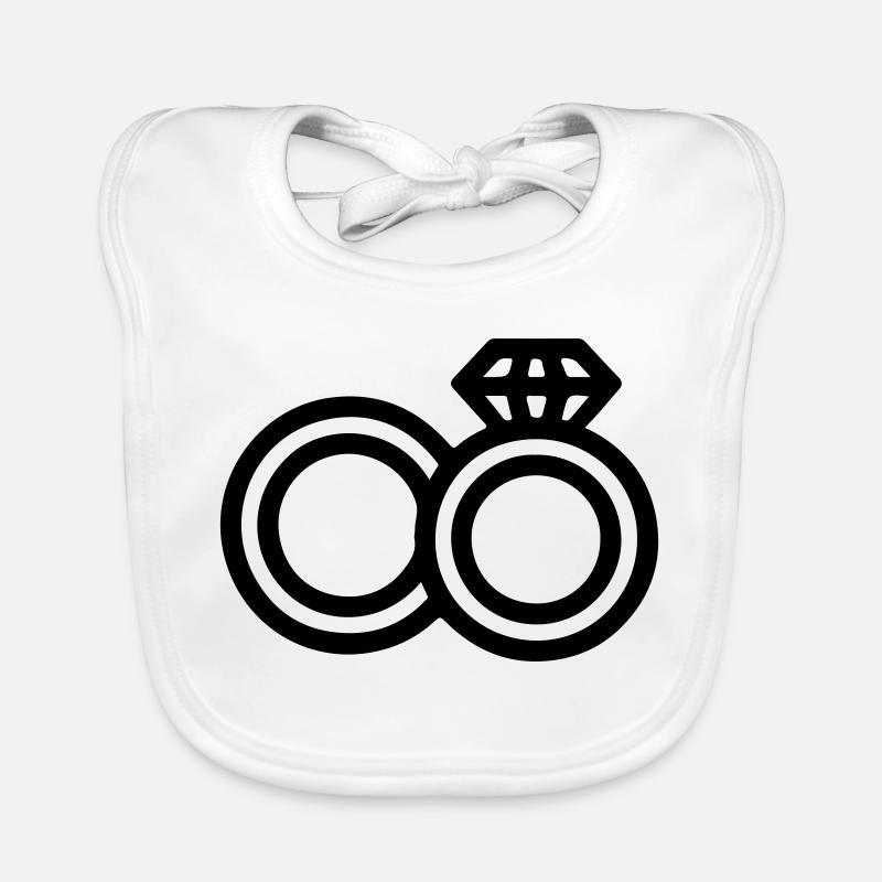 Alliances Bavoir bio Bébé