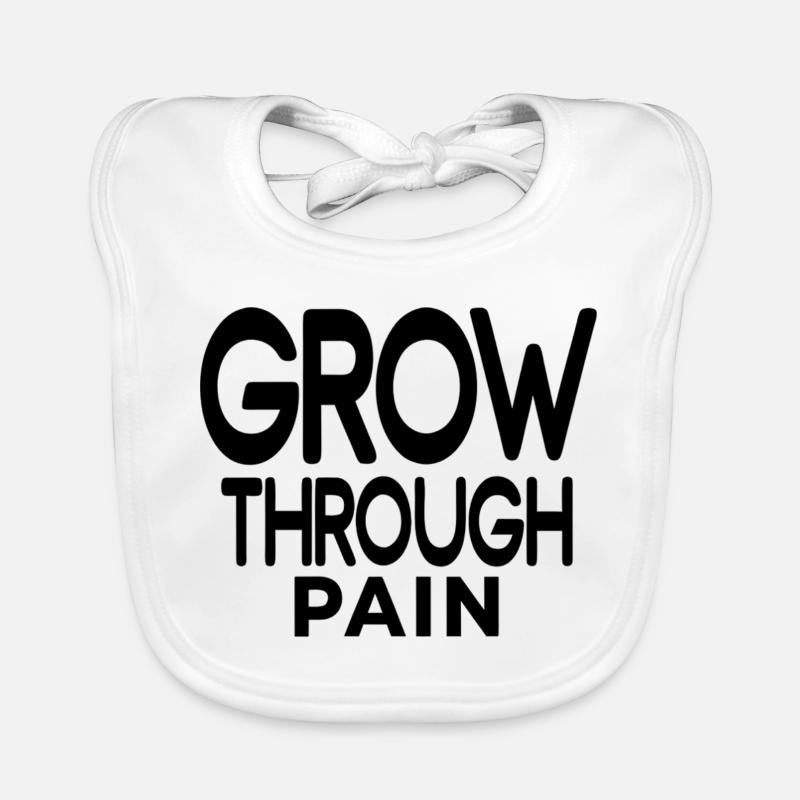 Design d’art abstrait de bloc de couleur Bavoir bio Bébé