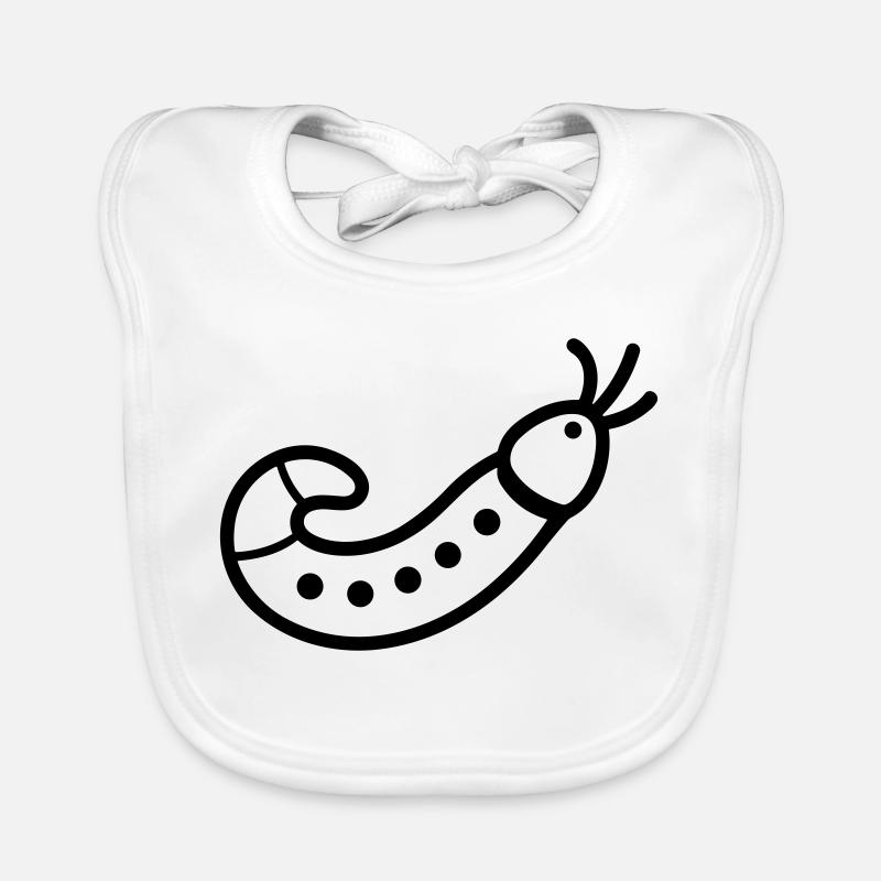 ver de terre Bavoir bio Bébé