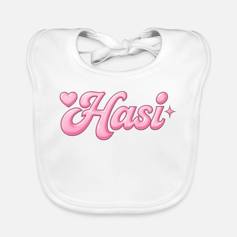 Hasi / y2k design Baby Bio-Lätzchen