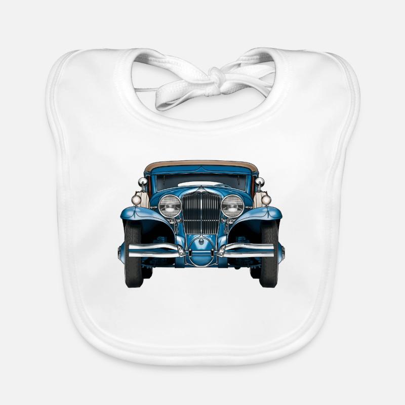Oldtimer  Baby Bio-Lätzchen