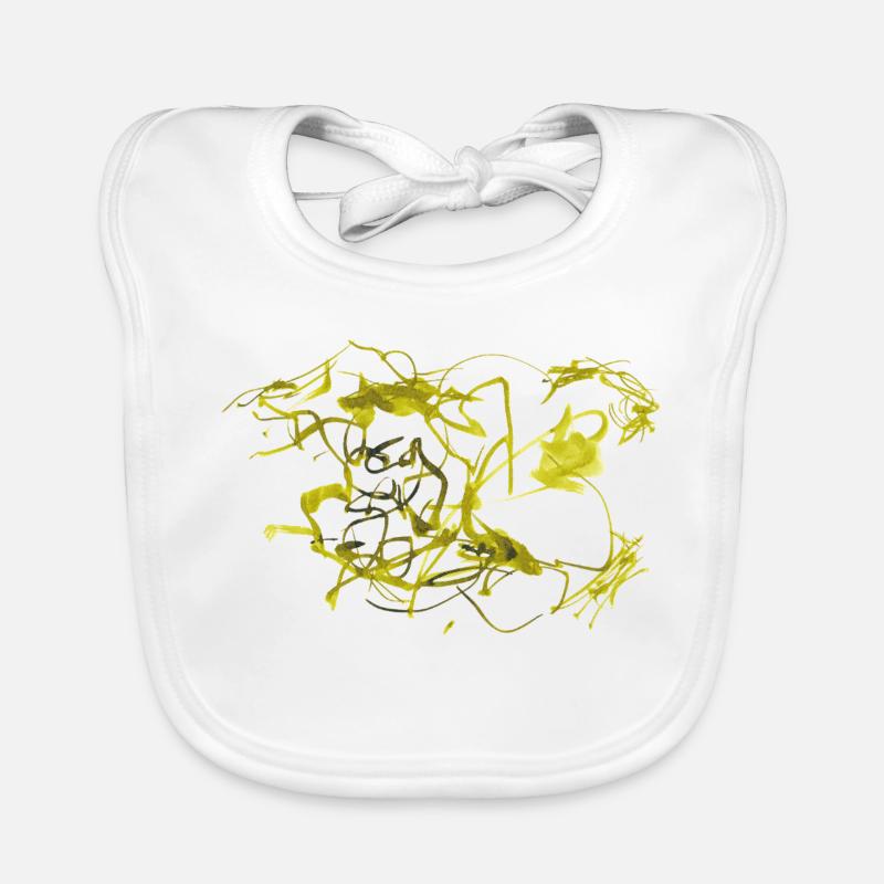 Abstract Organic Baby Bibs