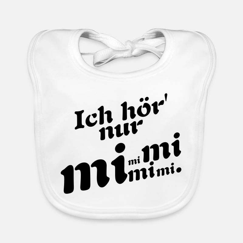 Ich hör' nur Mimi ! Baby Bio-Lätzchen