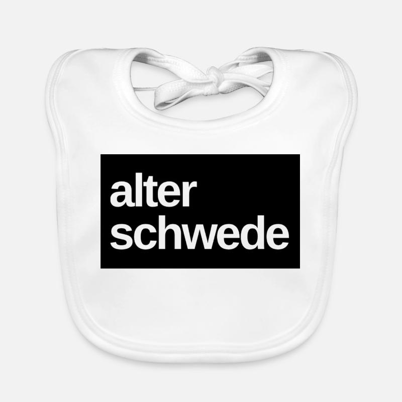 Alter Schwede Fun Design Baby Bio-Lätzchen