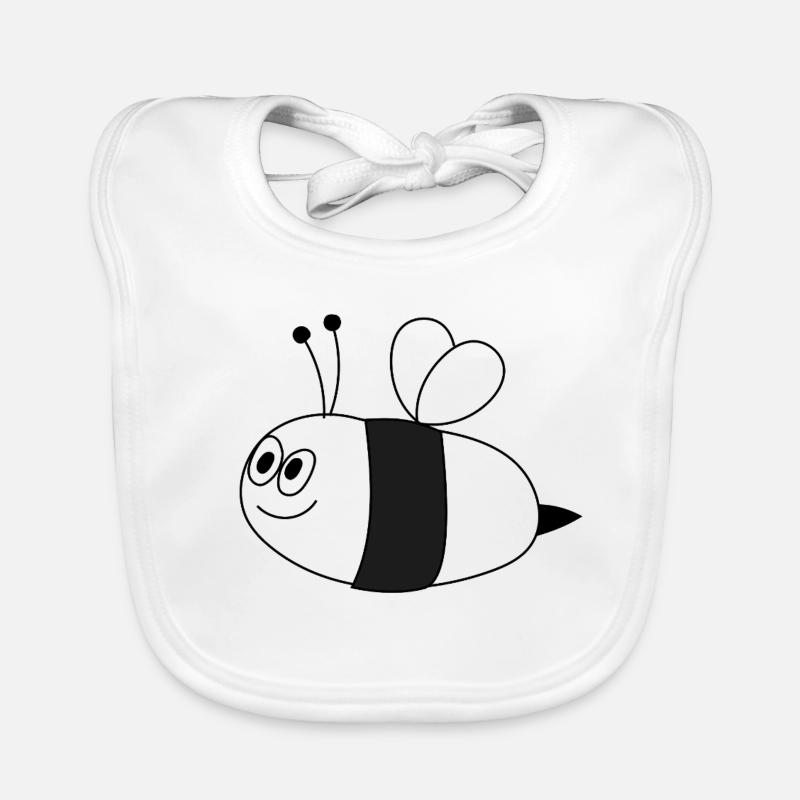 Abeille Bavoir bio Bébé