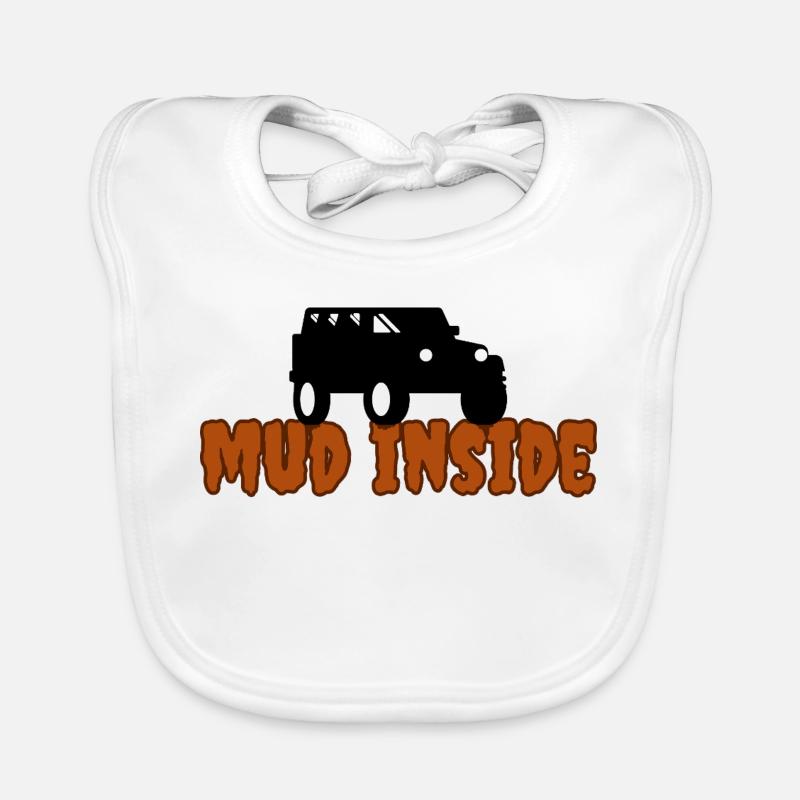 Mud Inside Organic Baby Bibs