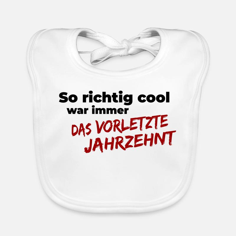 das vorletzte Jahrzehnt Baby Bio-Lätzchen