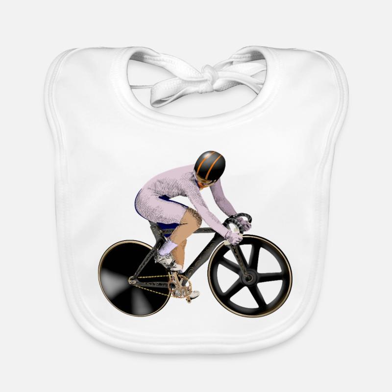 Cyclisme Bavoir bio Bébé