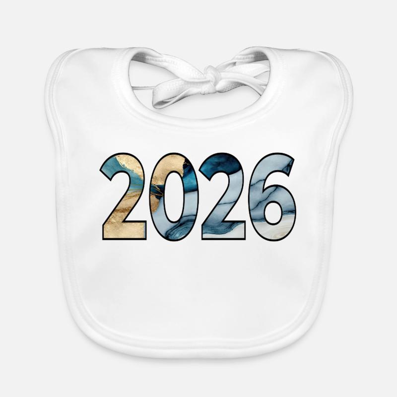 Year 2026 Organic Baby Bibs