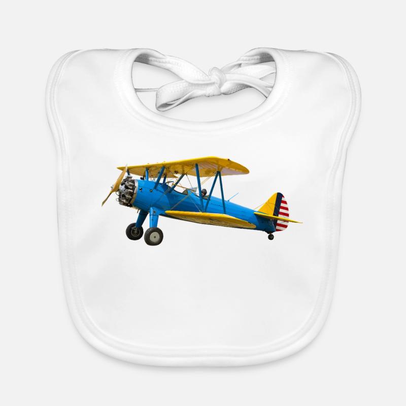 Stearman PT-17 Bavoir bio Bébé