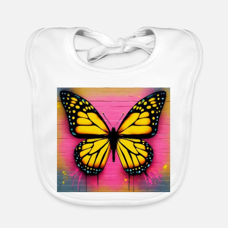 papillon Bavoir bio Bébé