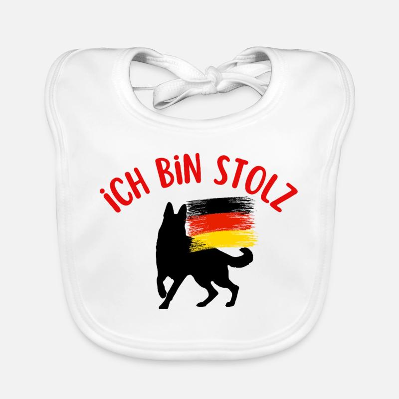 I am German Organic Baby Bibs