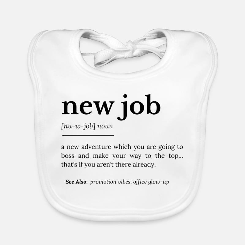 Neue Stellendefinition Baby Bio-Lätzchen