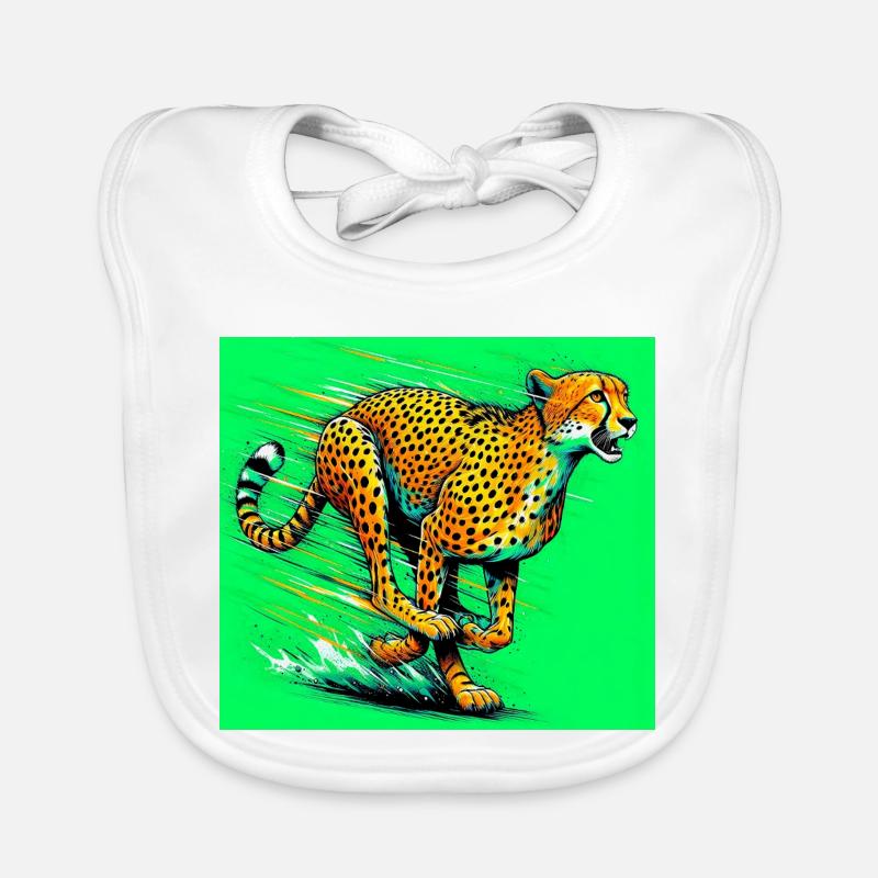 guépard Bavoir bio Bébé