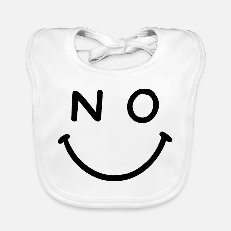 PAS de sourire Bavoir bio Bébé