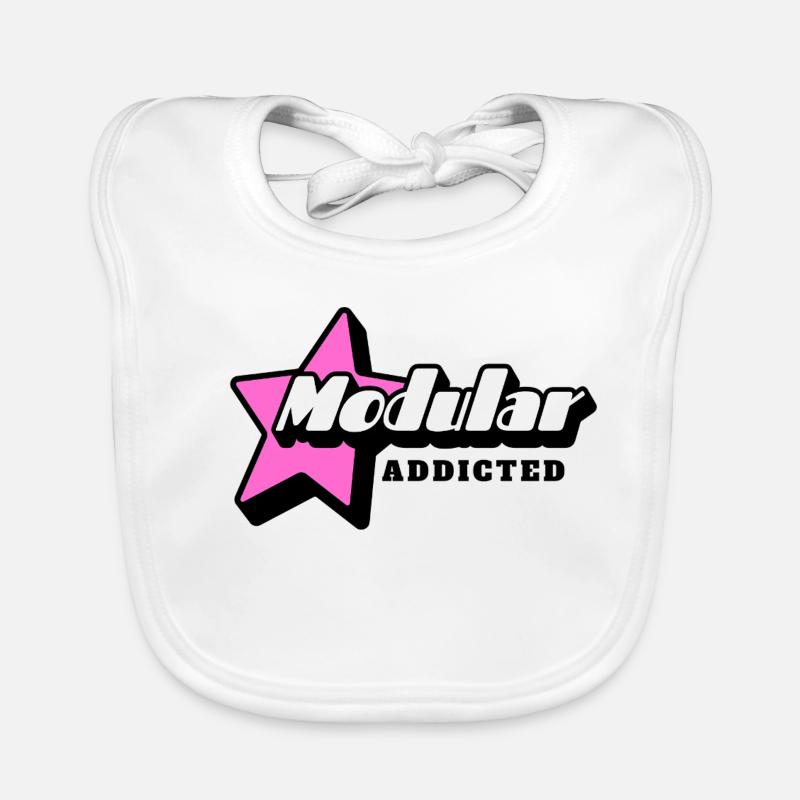 Synthétiseur modulaire Addicted Bavoir bio Bébé